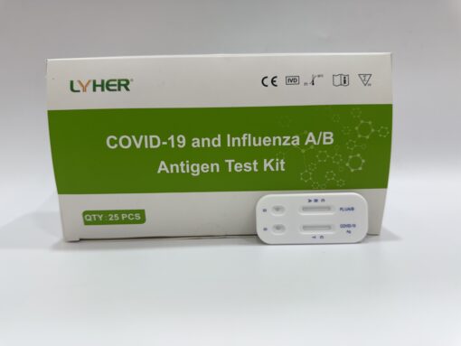 Covid - 19 and Influenza A/B Antigen test kit