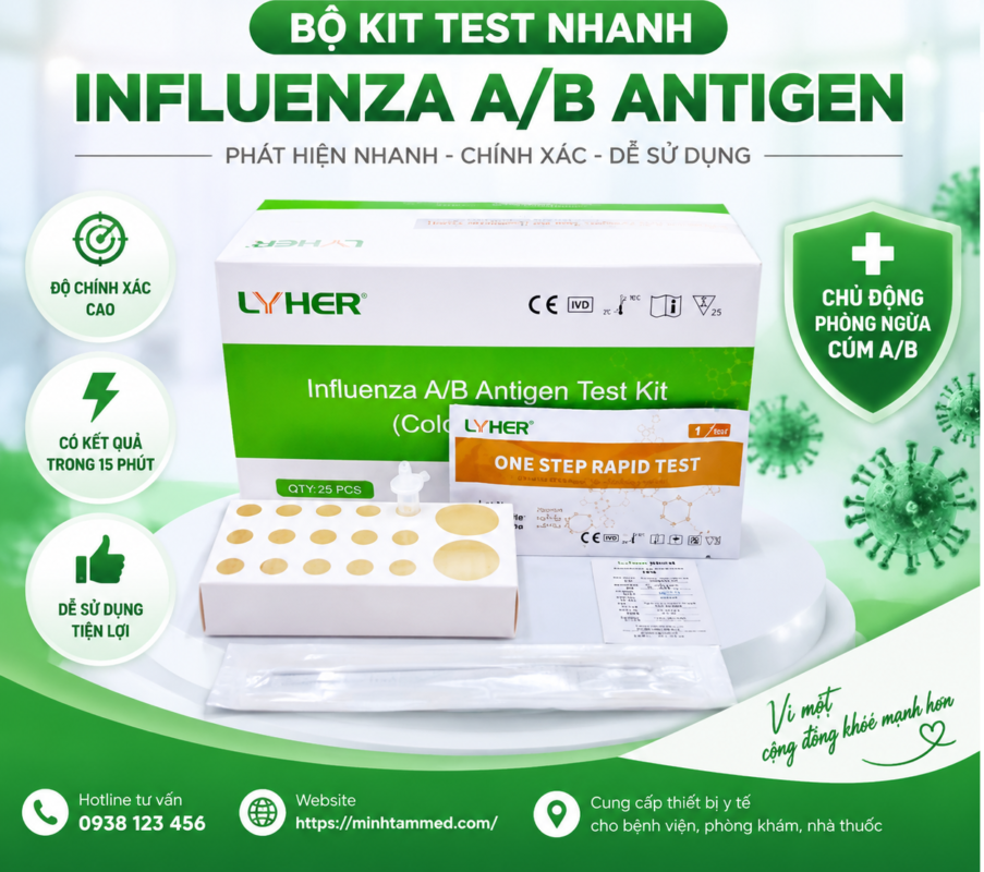 bộ test cúm A